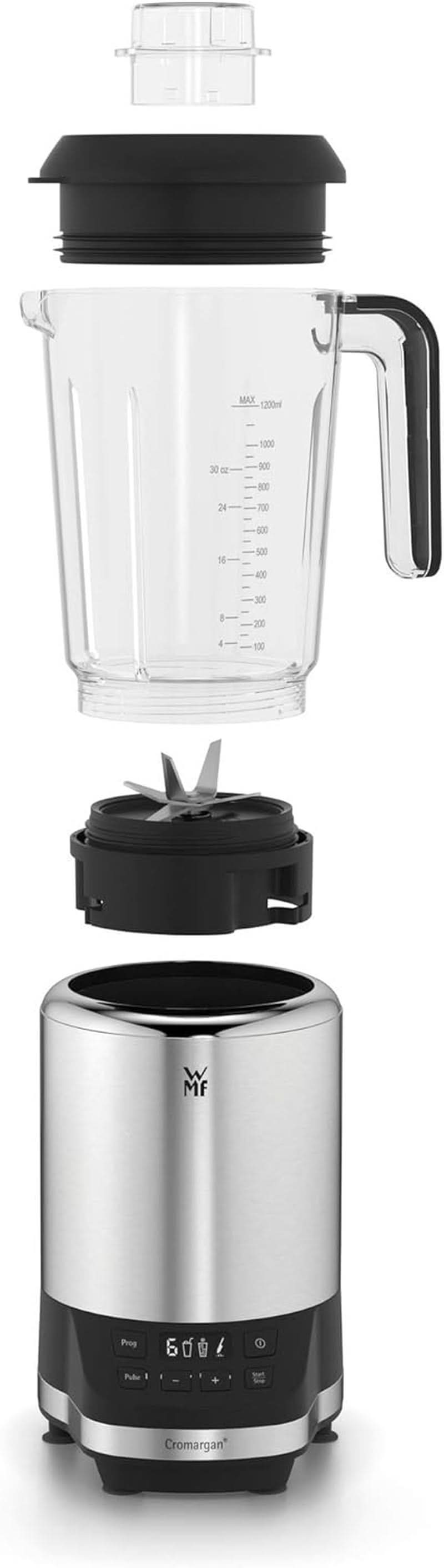 WMF Kult Pro Multifunktionsmixer Hochleistungsmixer, 30.000 U/Min, Smoothie Maker, Standmixer, Ice-Crush Funktion, 4 Mixbeholdere Inkl. Togo-Verschluss Kitchen Naty Shop