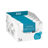 LILLYDOO vådservietter til toilet 720 stk (12 x 60) 100% plastfri, skyllebare servietter Parfumefri
