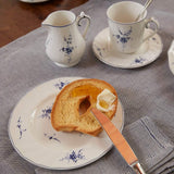 Villeroy & Boch Vieux Luxembourg Mælkekrus, 300 ml, Premium Porcelæn, Hvid/Blå, 1023410760, Flerfarvet