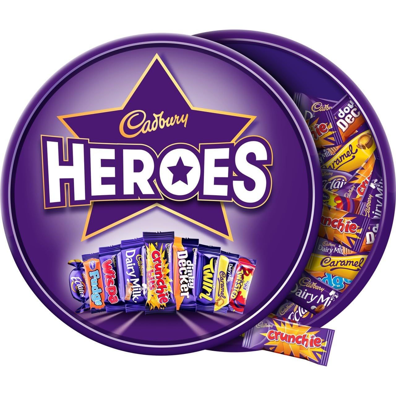 Chokoladeæske Heroes 550g