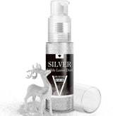 Spiselig glitterspraysæt - 20 g mad iriserende glitterstøv til drinks, champagne, kager - spiselig metallisk madfarve til cocktails, vin, spiritus, bagning, kager