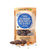 Økologiske bid - Kanelmandler og mørke belgiske chokolademandler / Ingen tilsat sukker, ingen sødemidler / Vegansk og fair trade / 1 x 85g