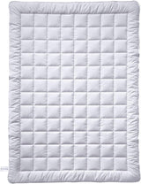 Billerbeck Jasmin Superlight quilt - sommerdyne - 135 X 200 Cm - bomuldsdyne, kølende quilt - 90% viskose (bambus) 10% polyester (airsoft), hvid Dyner og dyner Naty Shop Standard titel