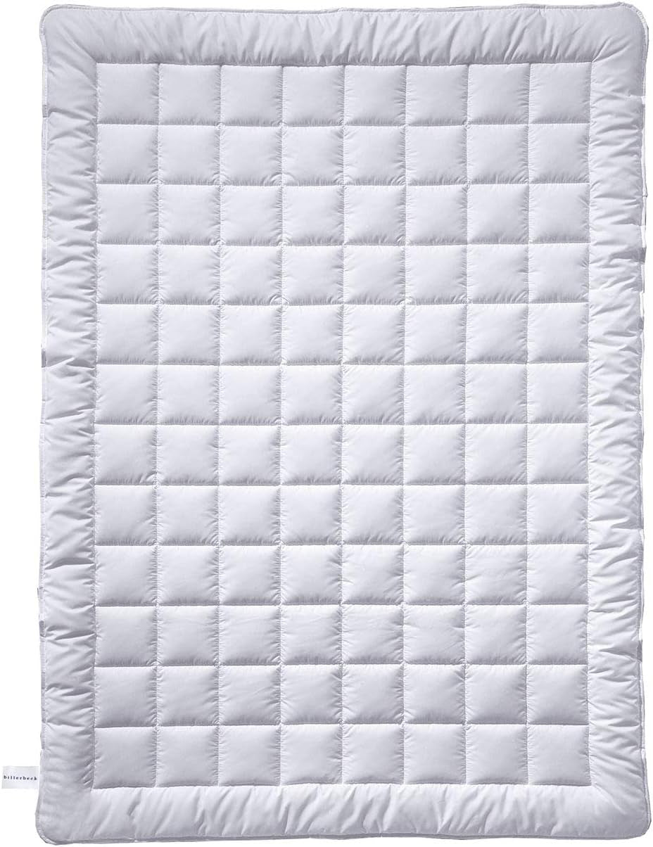 Billerbeck Jasmin Superlight quilt - sommerdyne - 135 X 200 Cm - bomuldsdyne, kølende quilt - 90% viskose (bambus) 10% polyester (airsoft), hvid Dyner og dyner Naty Shop Standard titel