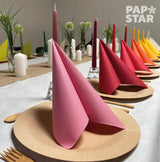 Papstar, 50 servietter "ROYAL Collection" 1/4 fold 40 Cm X 40 Cm orange, #82219