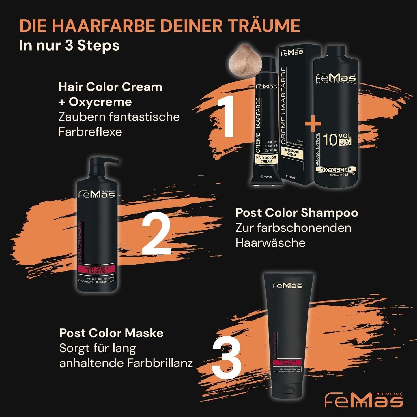 FemMas Oxycreme i 6% 1000 ml I Oxidationsmiddel til hårfarvning og farvning I Nem påføring og optimal fiksering I Udvikler for ensartede resultater i salonkvalitet I Udvikler til hårfarvning Hårfarvning Naty Shop