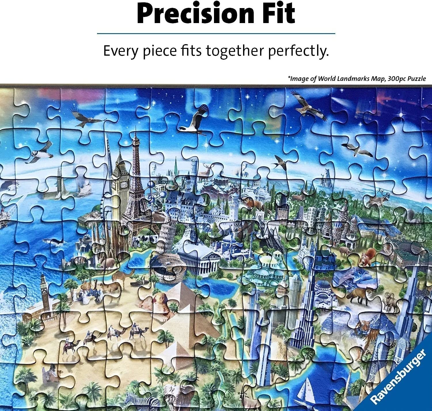 Ravensburger puslespil til børn - 12895 Delfinparadis - Puslespil for børn over 9 år, med 300 brikker i XXL-format Puslespil Naty Shop