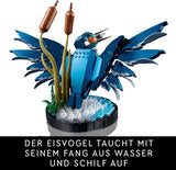 LEGO Icons Kingfisher Modelbyggesæt til voksne, Fuglefigur til stue eller kontor, Dekorationer til hjemmet og kontoret, Gave til fugleelskere og ornitologer, Kvinder og Mænd 10331 Byggesæt Besuche den LEGO-Store