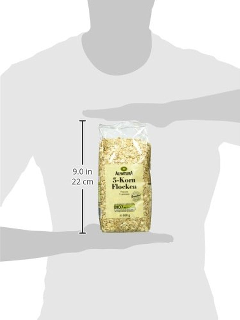 Bio 5-Kornflocken, 500G Cereals Naty Shop