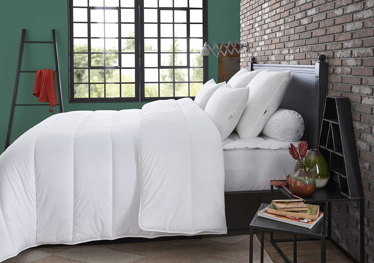 DODO Couette dyne Arizona, lys, polyester, hvid, 140/200 Dyner og dyner Naty Shop
