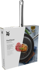 WMF Profi Resist induktionspande 24 cm, materiale med flerlagsbelægning, honeycomb struktur, rustfrit stål håndtag, ovnfaste Gryder og pander Naty Shop