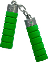 Næste Ninja Nunchaku, lyd, håndtag pakket ind i blødt materiale, 13cm, rollespil, fra 3 år, grøn Actionfigurer Naty Shop