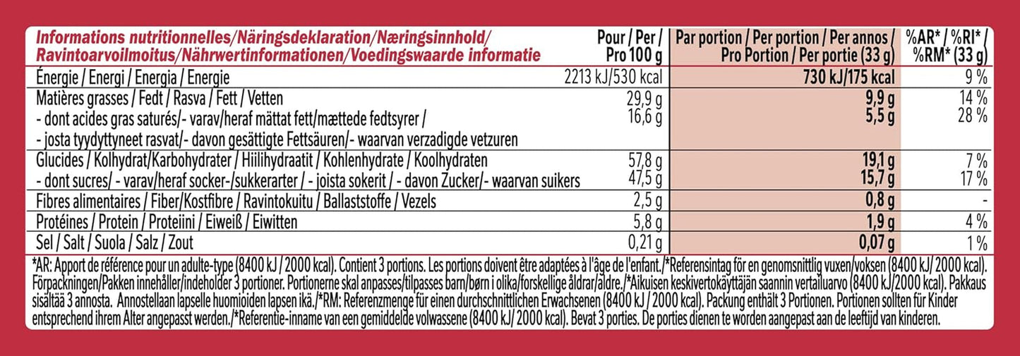 Nestlé Hasselnut Bar Crispy Wafer med cremet hasselnøddefyld og marmoreret chokoladecover 2 pakke (1 x 99g)
