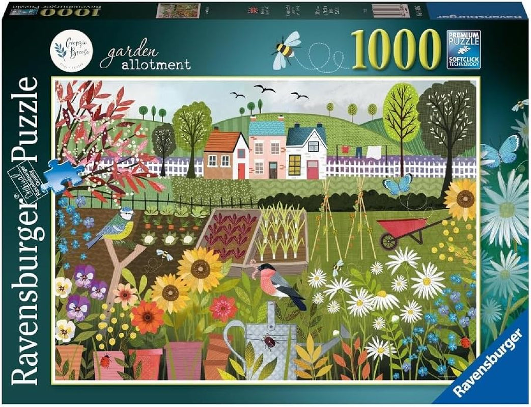 Ravensburger Puslespil 12001178 - Havekoloni - 1000 brikker puslespil til voksne og børn over 14 år Puslespil Naty Shop Gammelt design