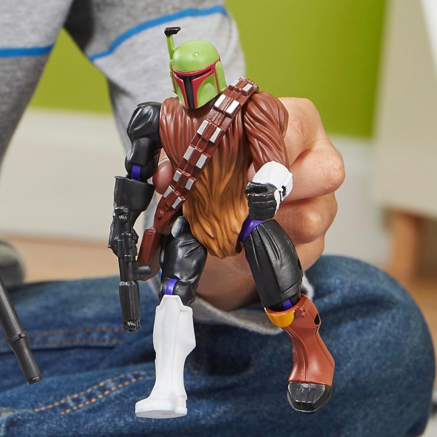 Star Wars Mixmashers Boba Fett, der kan tilpasses Mix-and-Match Actionfigurer og tilbehør Actionfigurer Naty Shop