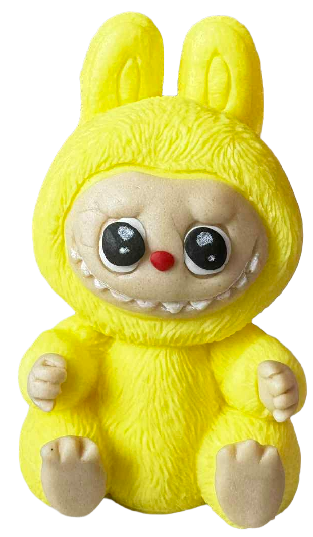 Spiselig dekoration, Labubu, 3D Sugar Paste Decorations Nati Shop