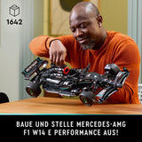LEGO Technic Mercedes-Amg F1 W14 E præstationssæt til voksne, racerbil i skala, samleobjekter til hjemmet eller kontoret, Formel 1-gaver til mænd, kvinder 42171 Byggesæt Besuche den LEGO-Store