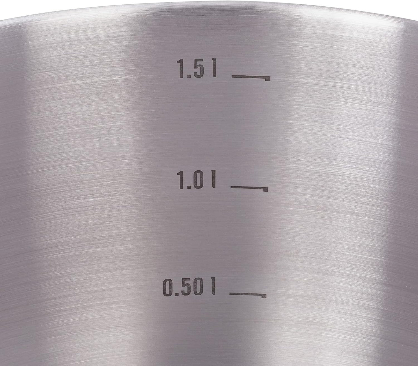 Tatonka Madskål - Madbeholder/skål i rustfrit stål - Med låg, fastgørelsesklemmer og volumenskalering - 0,5L / 0,75L / 1L volumen Madopbevaringsbokse Naty Shop