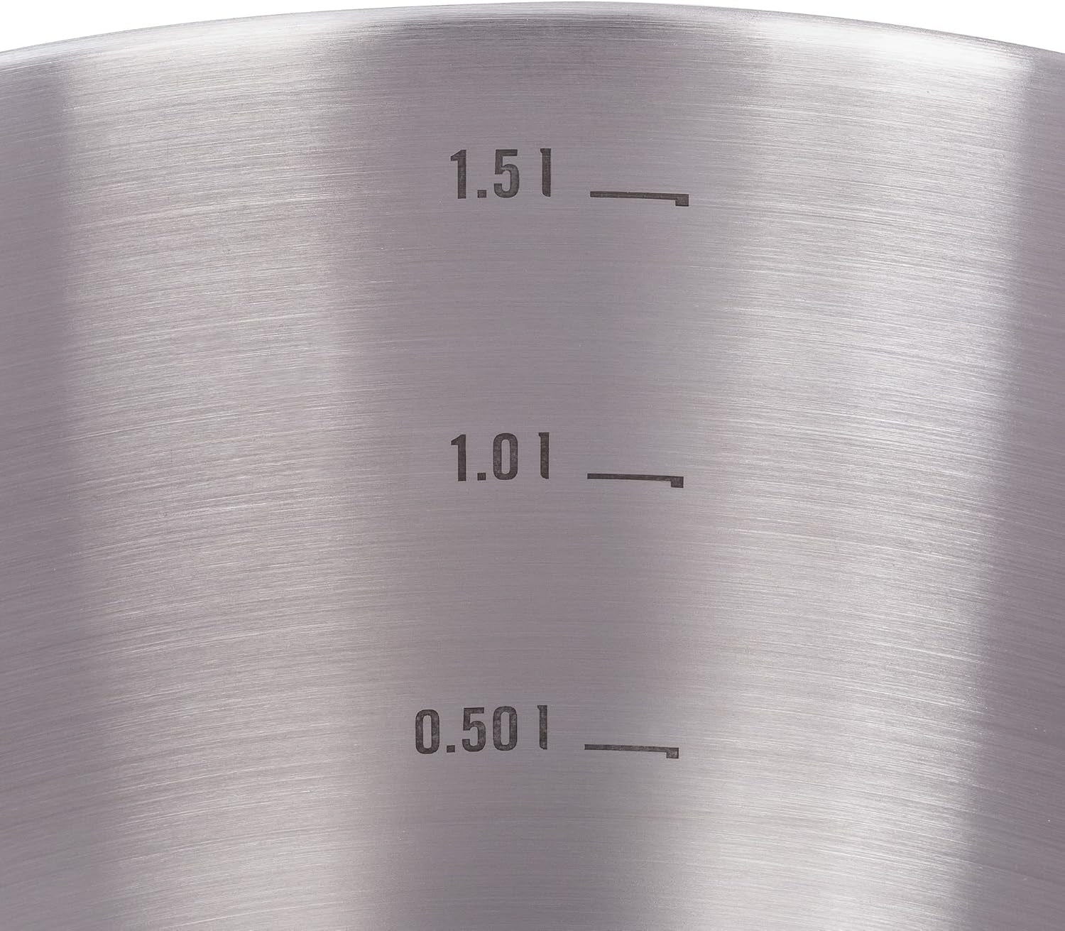 Tatonka Madskål - Madbeholder/skål i rustfrit stål - Med låg, fastgørelsesklemmer og volumenskalering - 0,5L / 0,75L / 1L volumen Madopbevaringsbokse Naty Shop