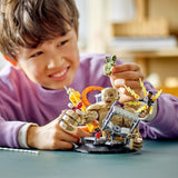 LEGO Marvel Spider-Man vs. Sandman: Showdown Superheltelegetøj med figurer inklusive firben og elektrorollespil Byggelegetøj Gave til actionentusiast drenge og piger 76280 Byggesæt Besuche den LEGO-Store