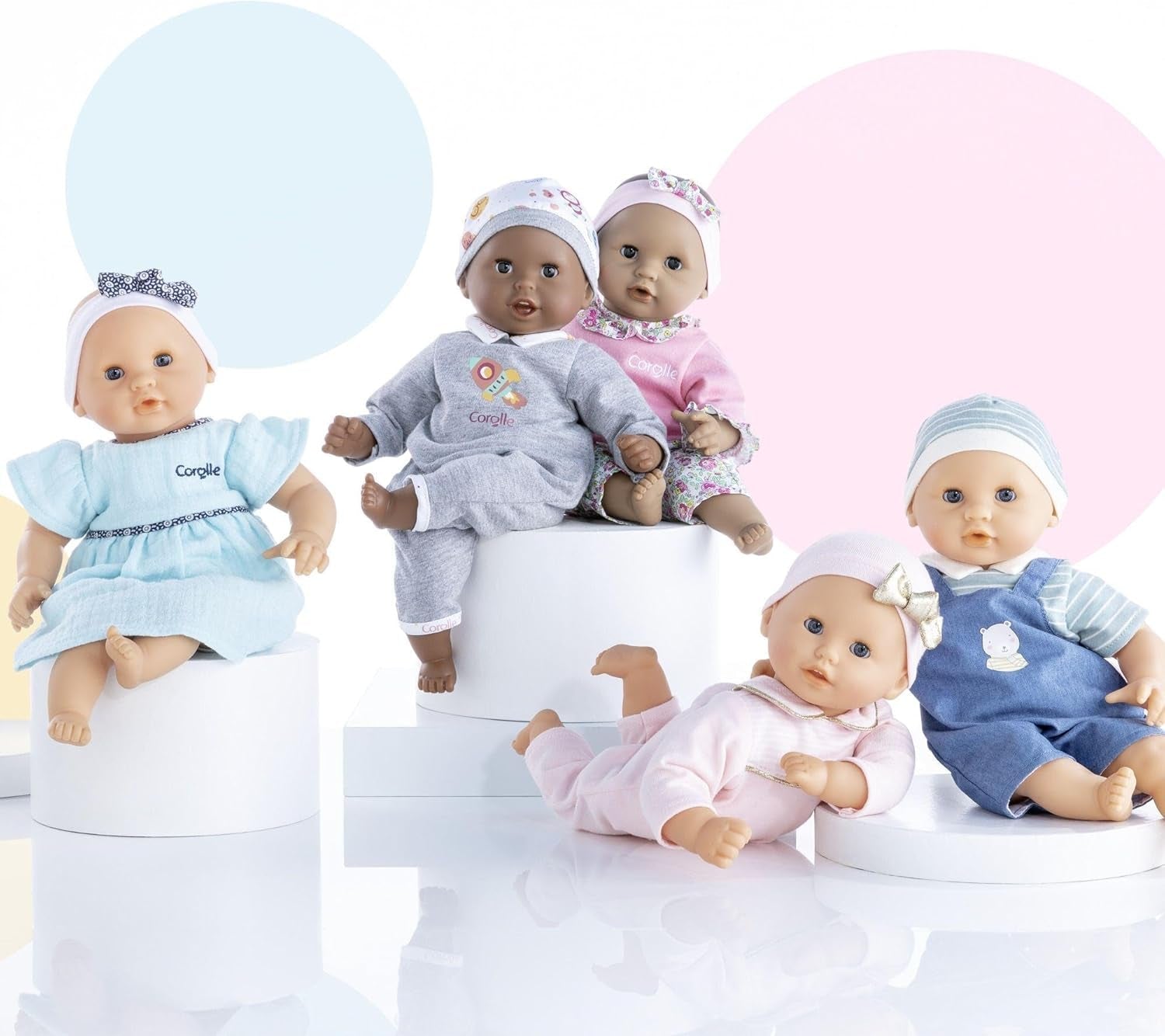 Corolle 9000100270 - Man Premier Poupon Calin Manon fransk dukke med talisman og vaniljeduft