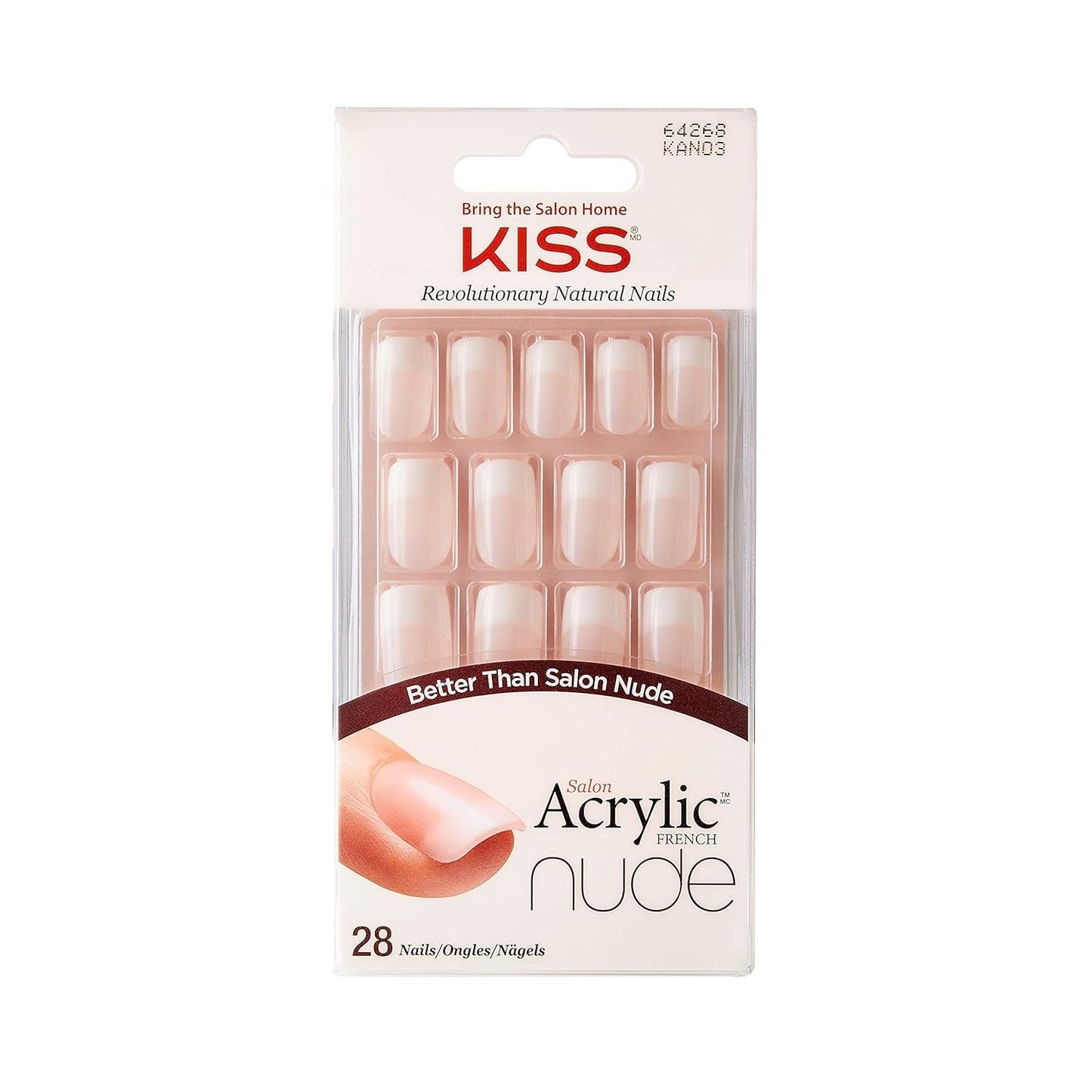 Kiss Nude Nails Cashmere & Nude Nails Fantastiske negle
