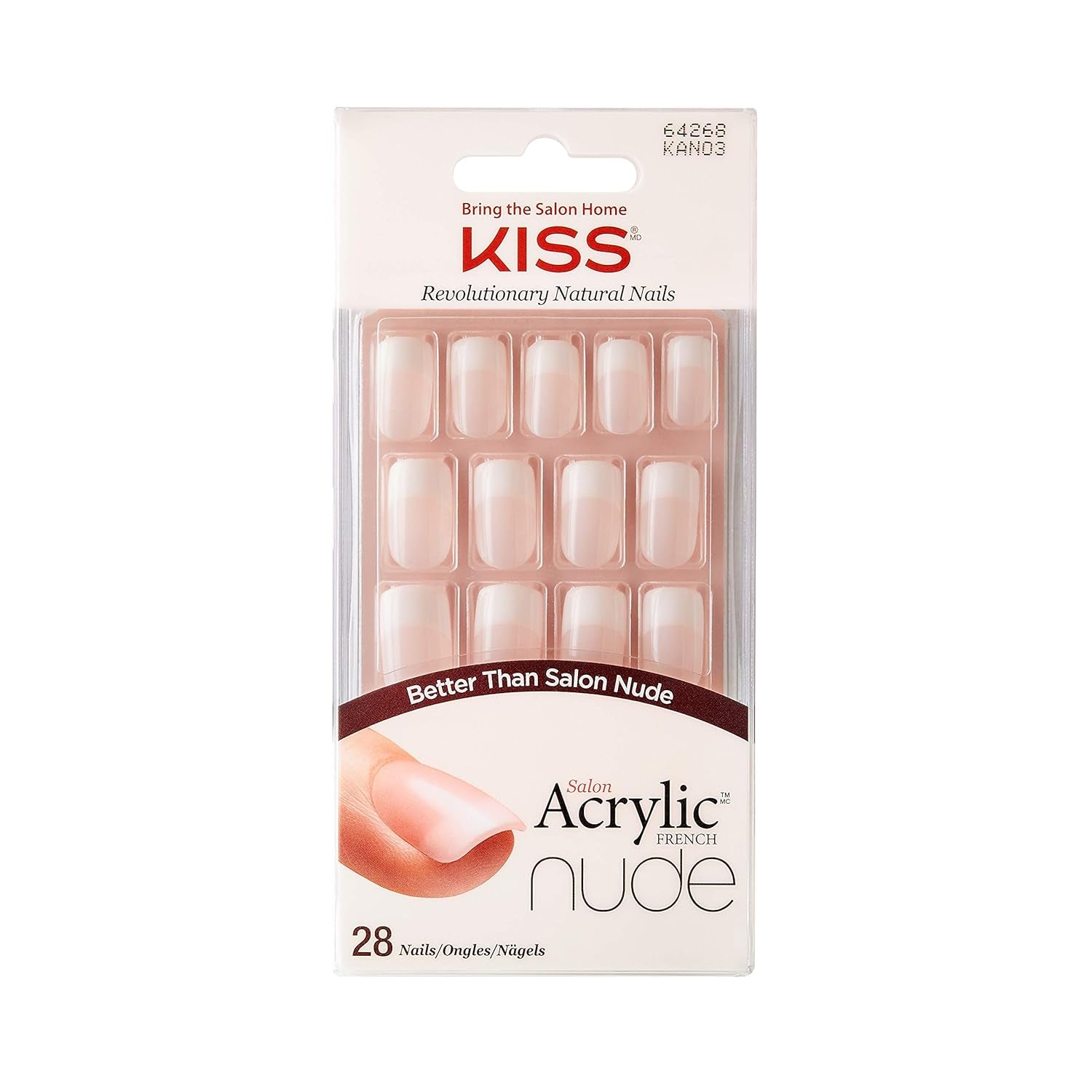 Kiss Nude Nails Cashmere & Nude Nails Fantastiske negle