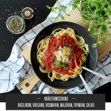Ankerkraut Italienische Kräuter, Mediterranes Universalgewürz für Pasta, Pizza og Salade, 25 g im Korkenglas