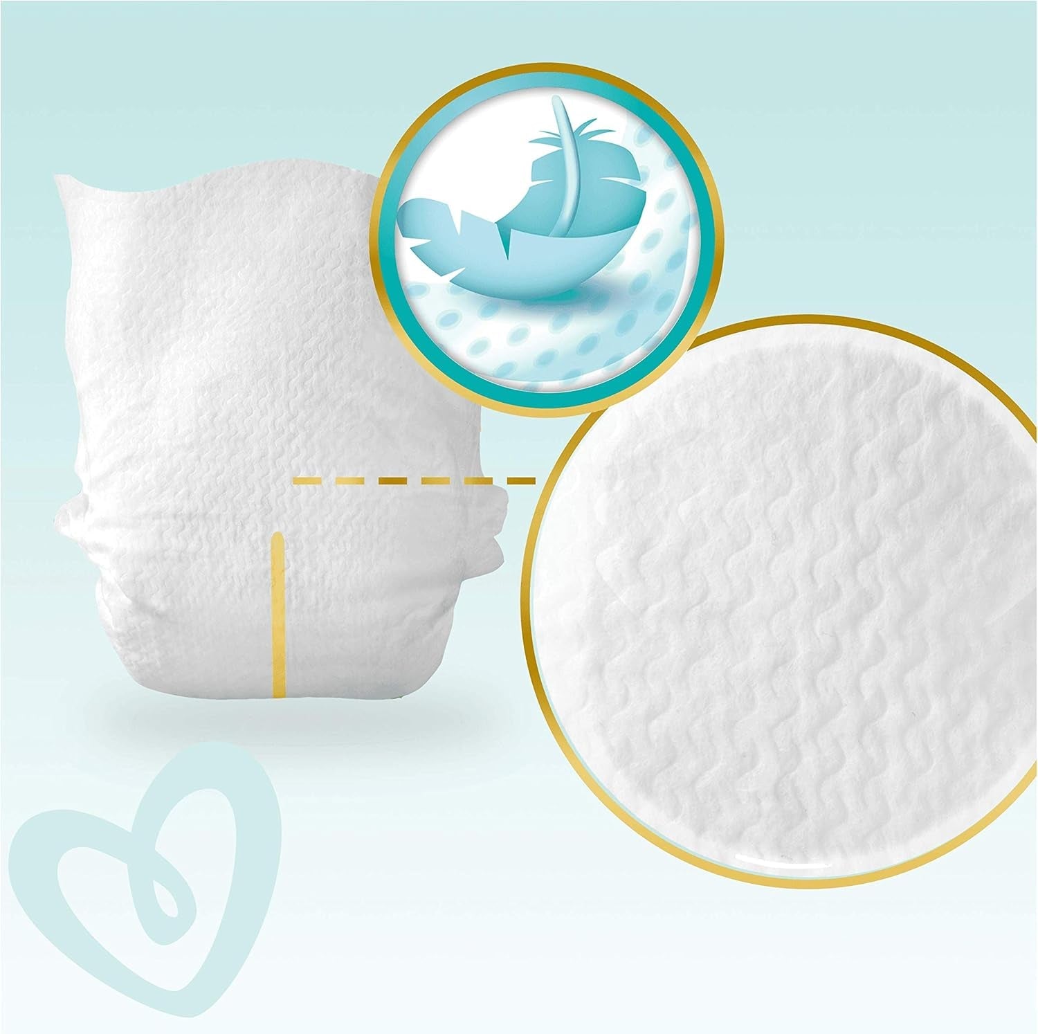 Pampers Premium Protection New Baby bleer, str. 1 (nyfødt), 22 stk