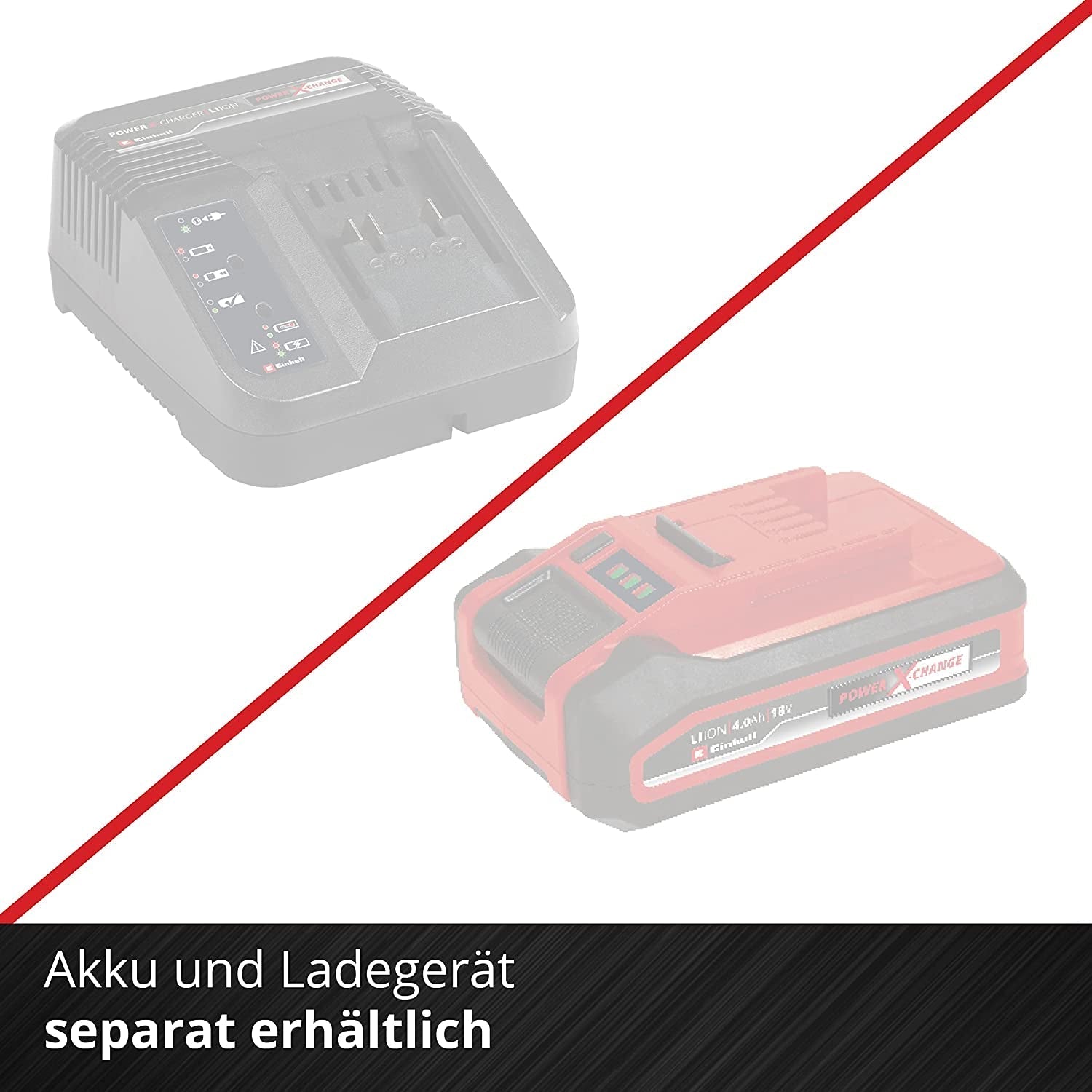 Trådløs espressomaskine Einhell TE-CF 18 Li-Solo Power X-Change (18 V, 240 ml vandtank, til filterkaffe og kaffekapsler, bærehåndtag, inkl. kaffekop med låg, uden batteri)