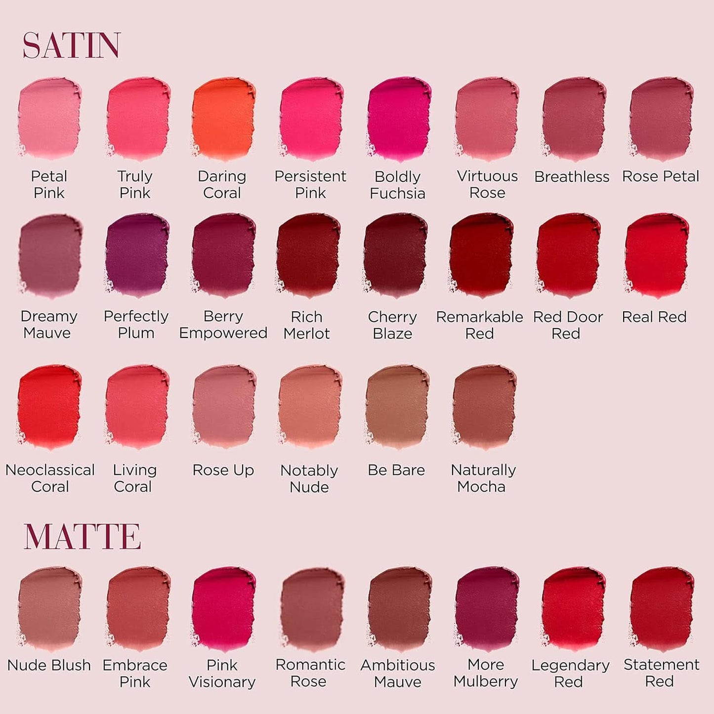 Elizabeth Arden Lip Color, Romantic Rose Cosmetics og Beauty Naty Shop