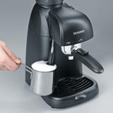 SEVERIN KA 5978 espressomaskine (inkluderer serveringsskål og måleske, op til 4 kopper) sort, Standard