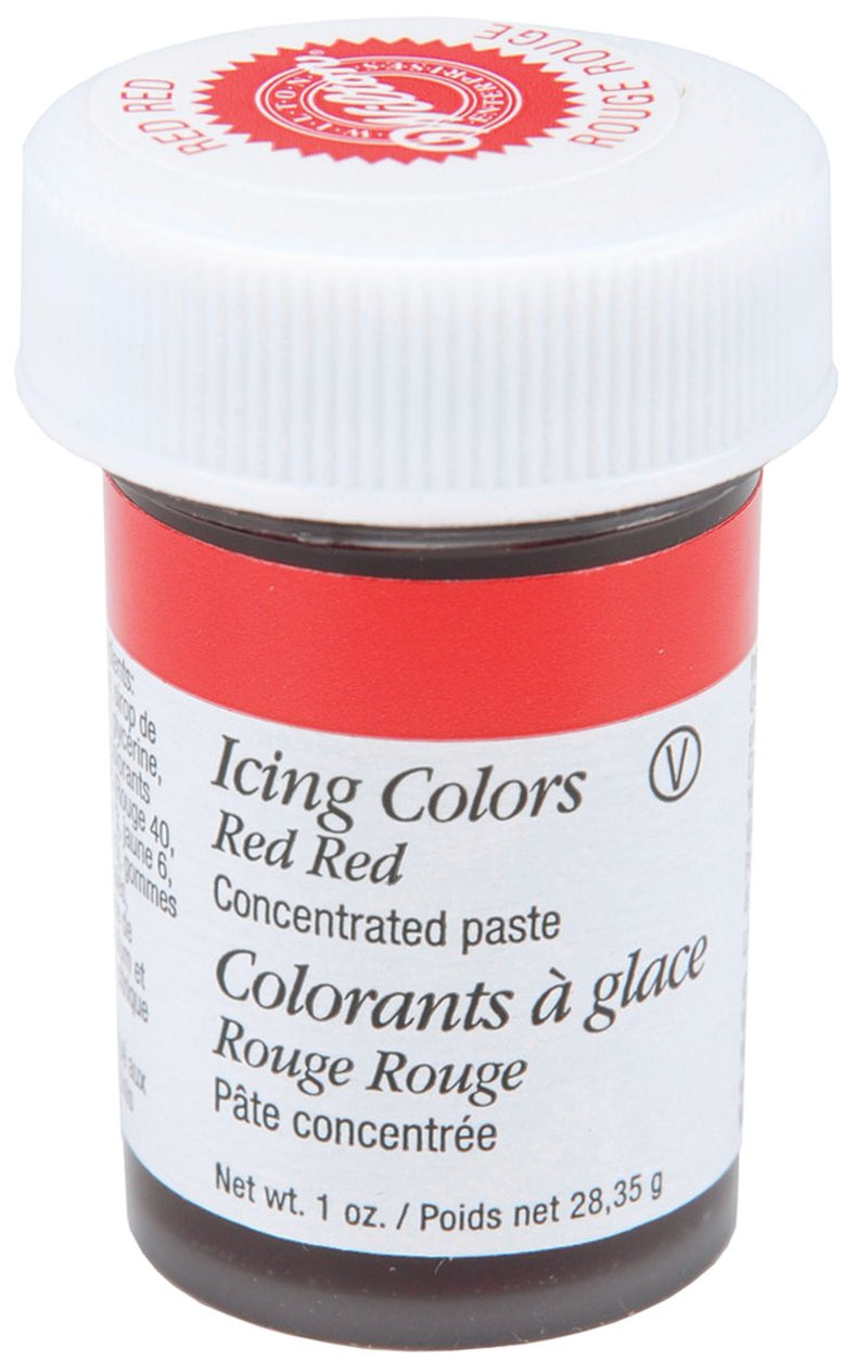 Wilton Gel madfarve, 28 g rød
