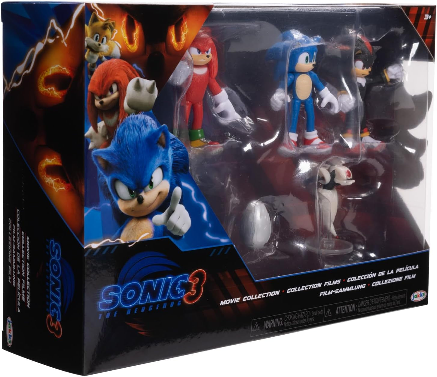 Sonic 3 Film 6 Cm Actionfigurer Multipack Actionfigurer Naty Shop