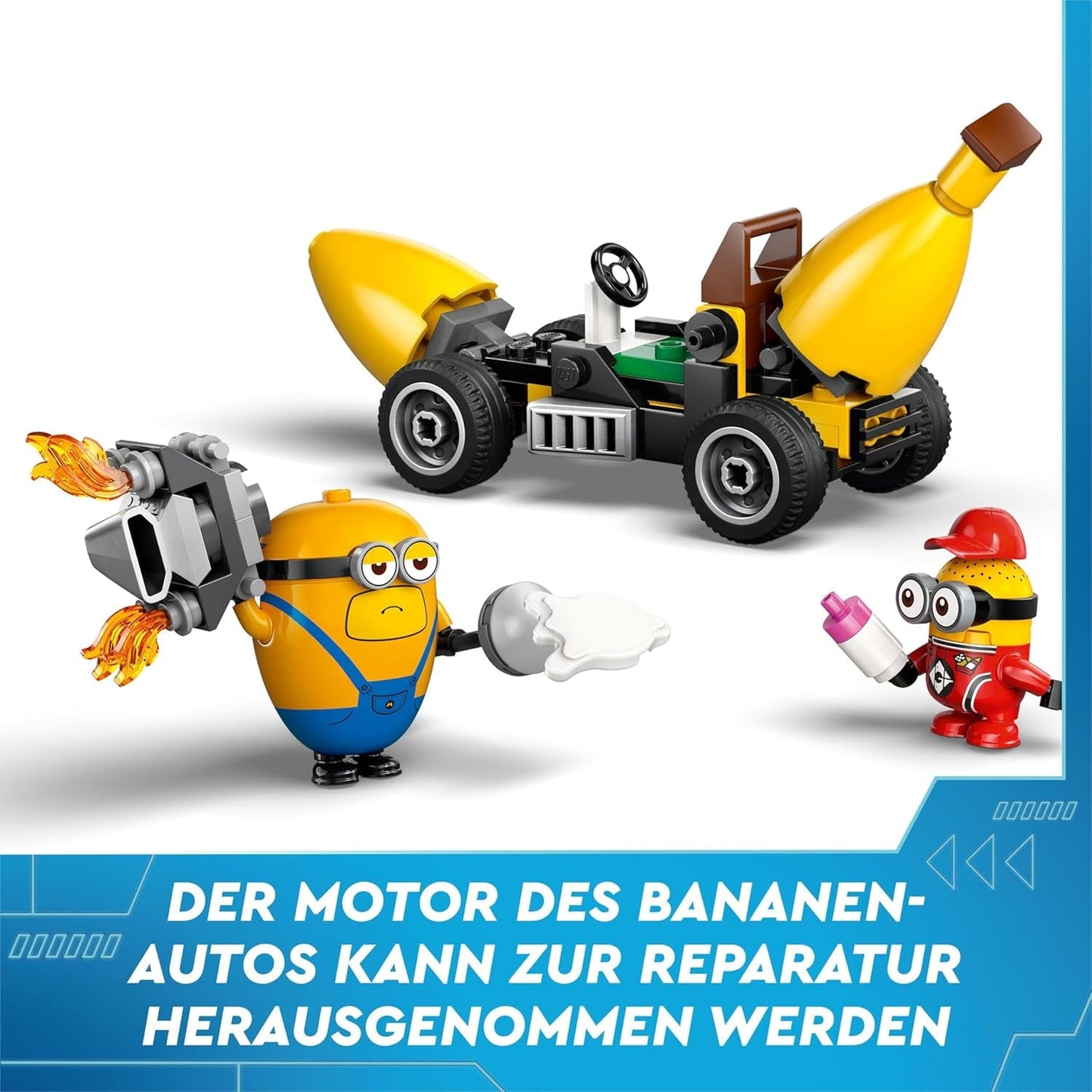 LEGO I - Simply Incorrigible 4 Minions and the Banana Machine Legesæt til I - Simply Incorrigible 4 Legetøjsminions til børn Kreativ gave til drenge og piger 6 år 75580 Byggesæt Beuche den LEGO-Store