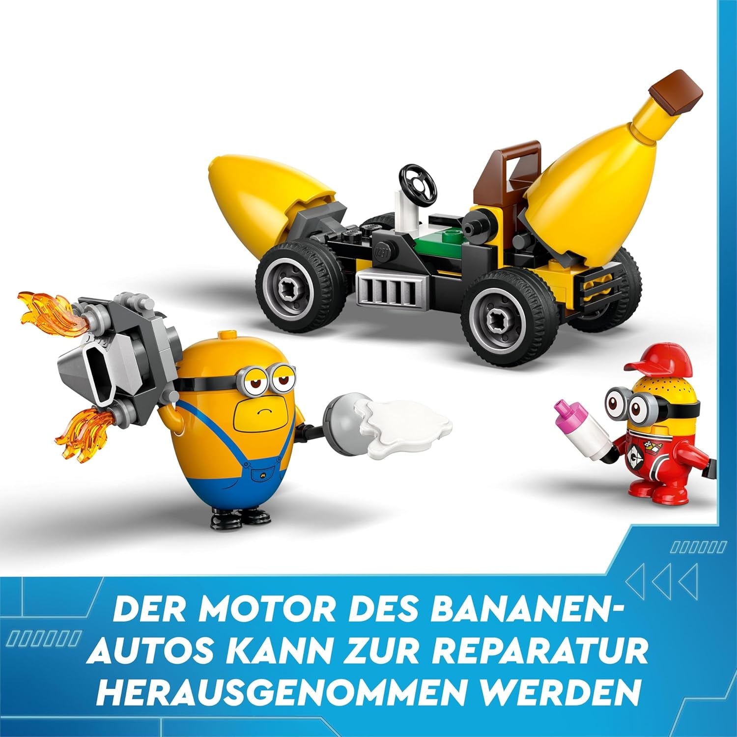 LEGO I - Simply Incorrigible 4 Minions and the Banana Machine Legesæt til I - Simply Incorrigible 4 Legetøjsminions til børn Kreativ gave til drenge og piger 6 år 75580 Byggesæt Beuche den LEGO-Store