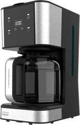 Espresso med filter Cecotec Coffee 66 Drop and Touch, effekt 950 W, 1,5 L, 12 kopper, touchskærm, glaskaraffel, 24-timers timer, 6 kontakter, genanvendeligt mesh-filter