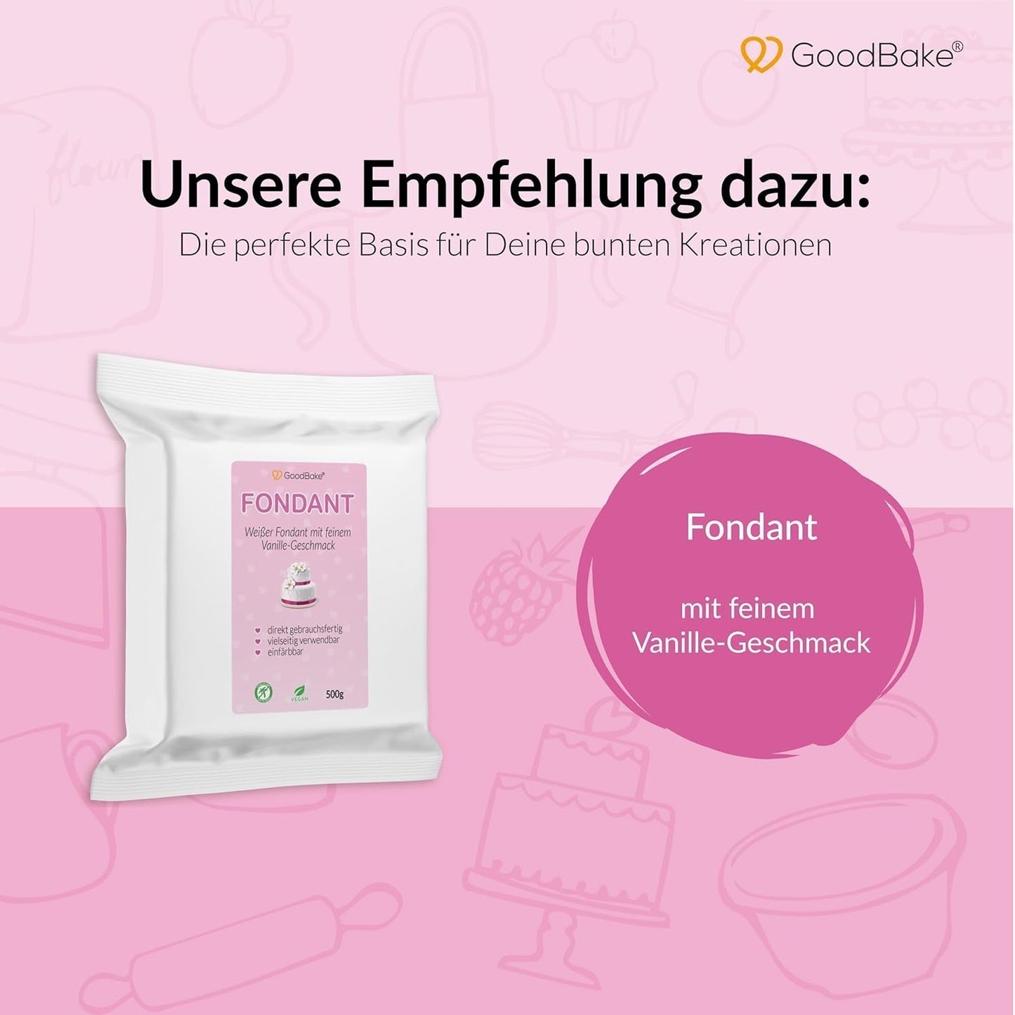 Goodbake Pastel Sand Beige Food Coloring (11ml) - High Dose Food Coloring - Til farvning af kager, fondant, smørcreme, macarons, drinks, slim og mange andre ting. 100% vegansk