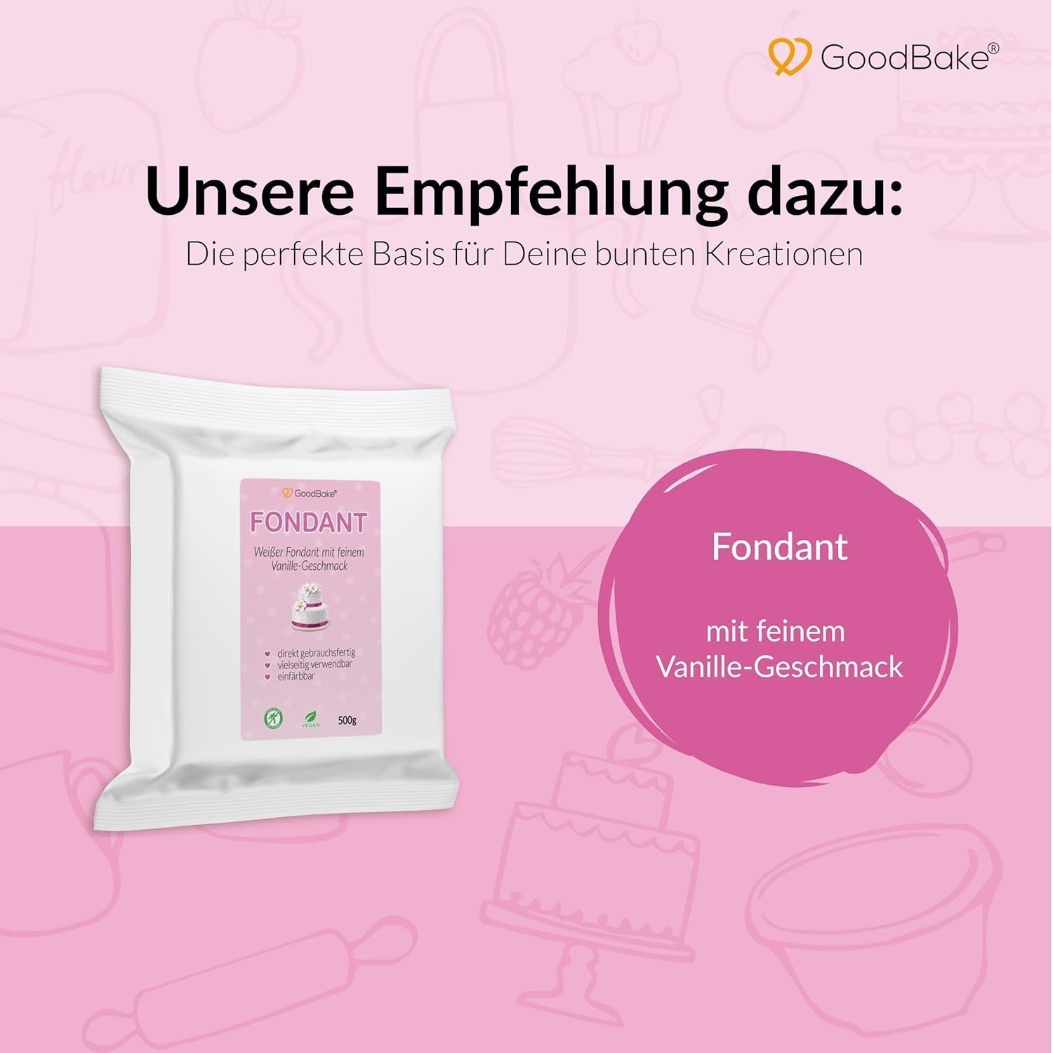 Goodbake Pastel Sand Beige Food Coloring (11ml) - High Dose Food Coloring - Til farvning af kager, fondant, smørcreme, macarons, drinks, slim og mange andre ting. 100% vegansk