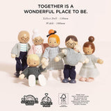 – My Doll Family Trædukkehus Legesæt | Daisylane dukkehustilbehørssæt til piger - velegnet til alderen 3+ P053