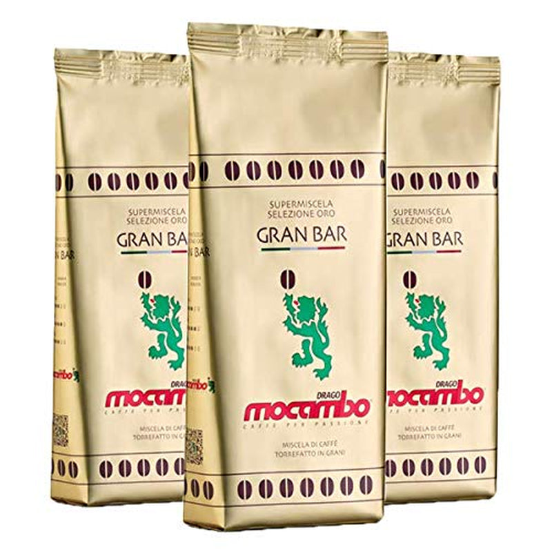 3 x Mocambo Gran Bar Selezione Oro, 250 g bønner