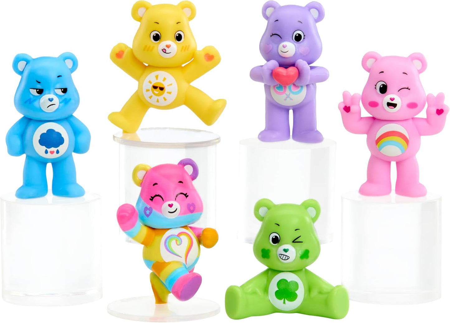 LOL overraskelse! Loves Care Bears Tots - Indeholder 1 dukke med outfit og tilbehør, bamsebold, skjult emballage, 6 samledukker