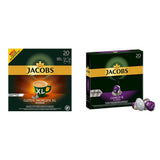 Jacobs Kaffeekapseln Guten Morgen XL Intense - 10er Pack (10 x 20 Getränke) & Kaffeekapseln Lungo Intenso, Intensität 8 af 12, 200 Nespresso®* kompatibel Kapseln, 10 x 20 Getränke