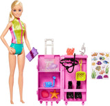 Barbie You Can Be Anything Series, Marine Biolog, 1x Dukke med Blondt Hår, Badedragt, Delfin, Tilbehør, Børnegave, Alder 3+ Legetøj, HMH26
