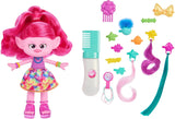 Mattel DREAMWORKS TROLLS Together Strong - Hår-Tastic Queen Poppy Fashion Doll - 15+ tilbehør, Glitter Kam, Vaskbar Glitter Gel, For Alders 3+, HNF25 Naty Shop Queen Poppy Dolls