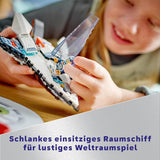 LEGO City Spaceship, rumfærge rumlegetøj til børn at bygge, drenge og piger fra 6 år, sæt med astronautfigur 60430 Byggesæt Besuche den LEGO-Store