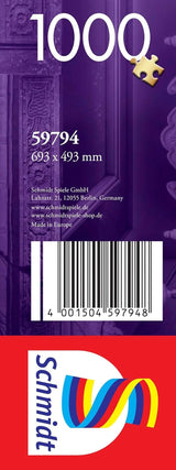 Schmidt Spiele 59794 Havehus i vinmarkerne, puslespil 1000 brikker Puslespil Naty Shop