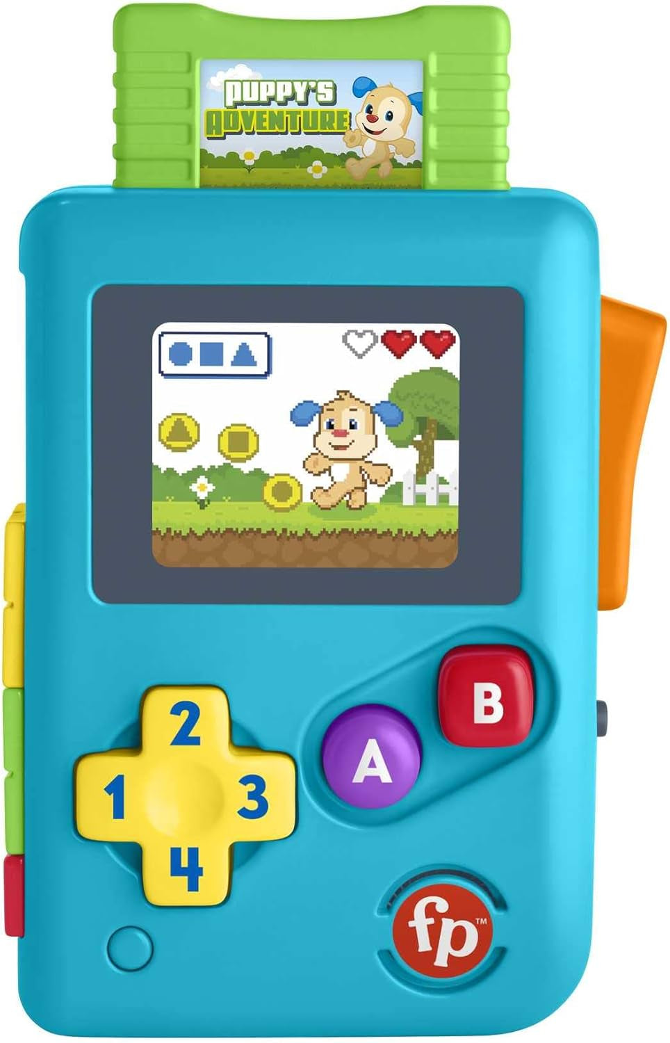 Fisher-Price HBC86 - Lærer sjov Lil' Gamer, musikalsk lærings- og aktivitetslegetøj, tysk version, til babyer og småbørn fra 6 til 36 måneder Babylegetøj Naty Shop Spanien Ikke relevant