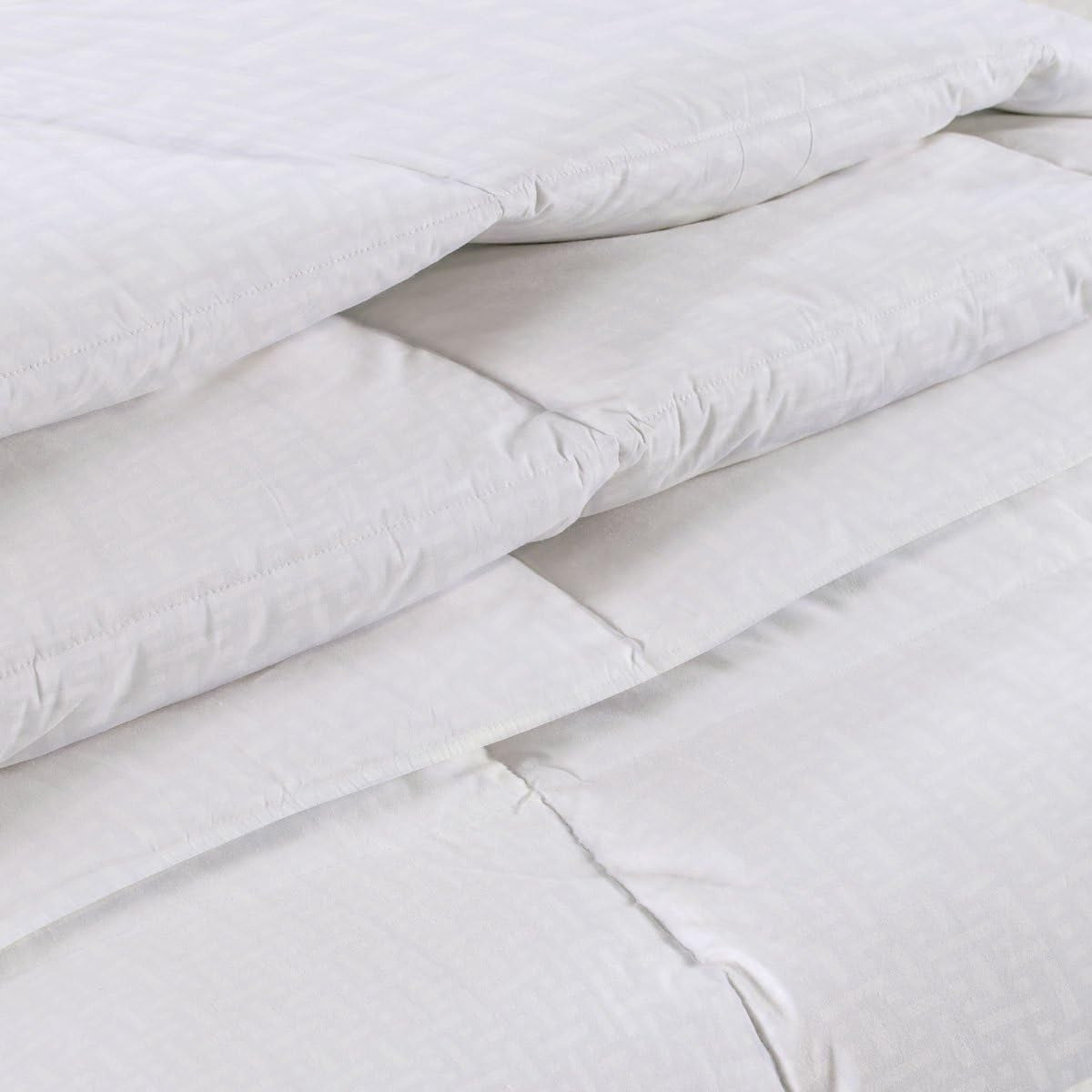 San Carlos Ibón Dyne, Hvid Para Cama De 135 Hvide dyner og dyner Naty Shop
