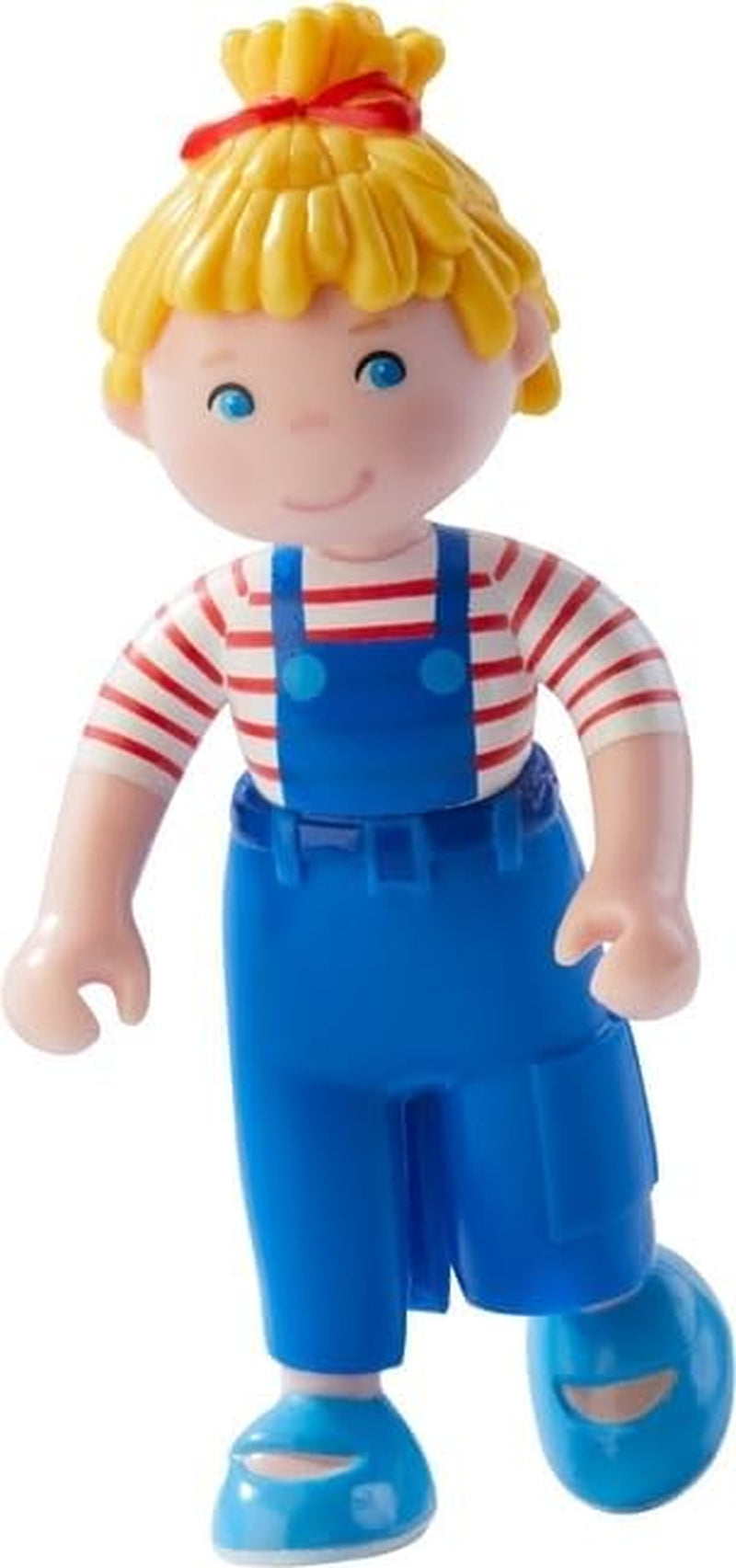 HABA 303672 - Little Friends - Conni | Sød minidukke fra 3 år | Holdbar plastik foldedukke for langvarig leg sjov | Gave til alle Conni Papusi Naty Shop fans